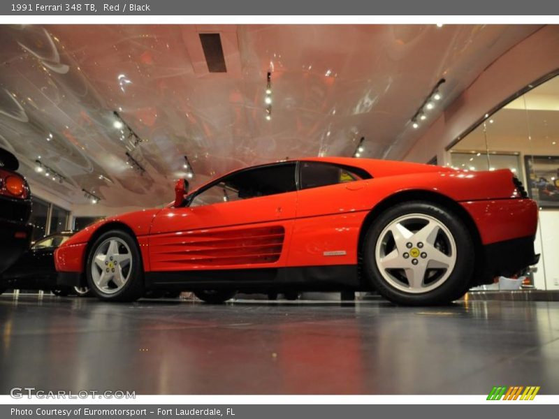 Red / Black 1991 Ferrari 348 TB