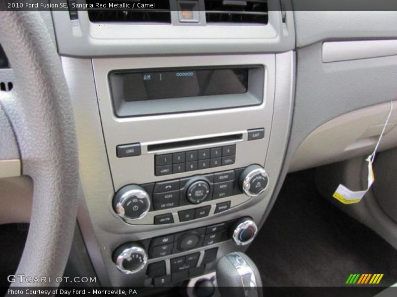 Sangria Red Metallic / Camel 2010 Ford Fusion SE