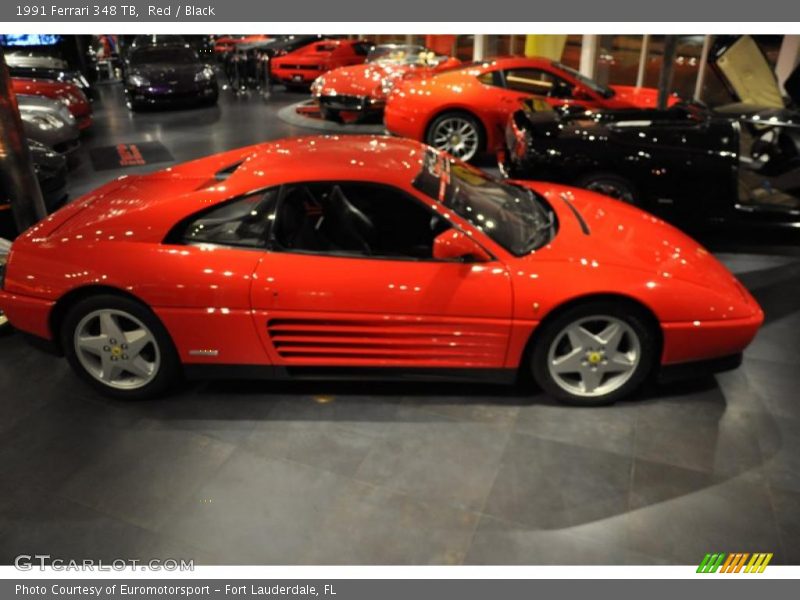 Red / Black 1991 Ferrari 348 TB