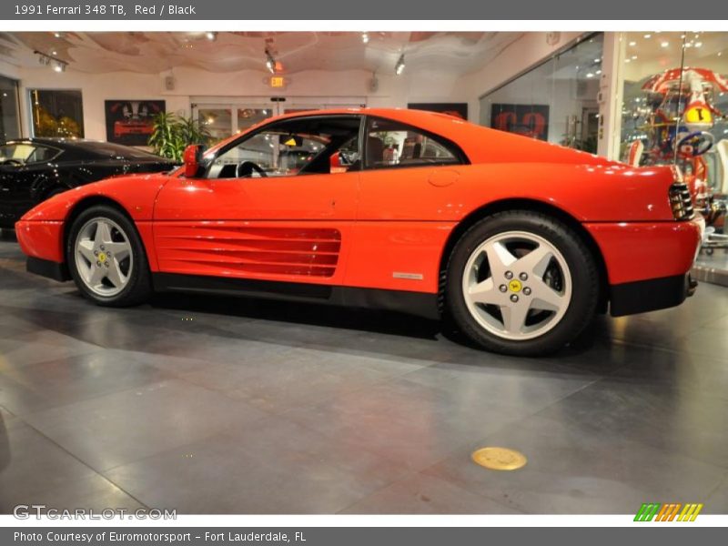 Red / Black 1991 Ferrari 348 TB