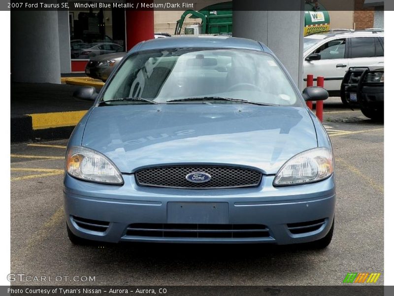 Windveil Blue Metallic / Medium/Dark Flint 2007 Ford Taurus SE