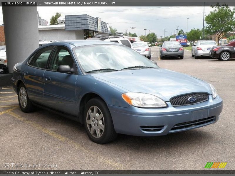 Windveil Blue Metallic / Medium/Dark Flint 2007 Ford Taurus SE