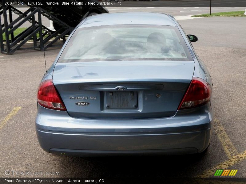 Windveil Blue Metallic / Medium/Dark Flint 2007 Ford Taurus SE