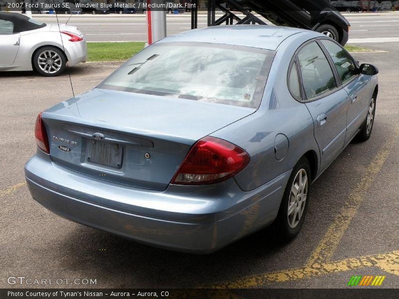 Windveil Blue Metallic / Medium/Dark Flint 2007 Ford Taurus SE