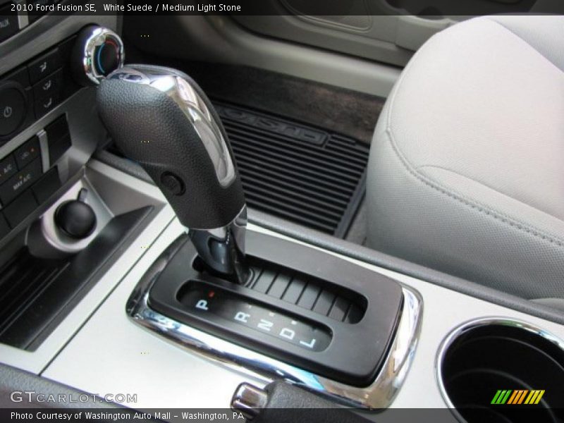 White Suede / Medium Light Stone 2010 Ford Fusion SE