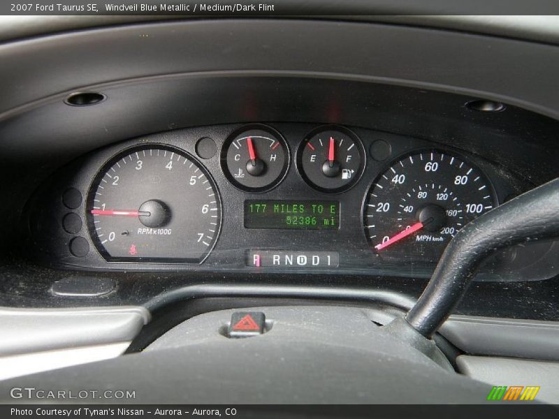 Windveil Blue Metallic / Medium/Dark Flint 2007 Ford Taurus SE