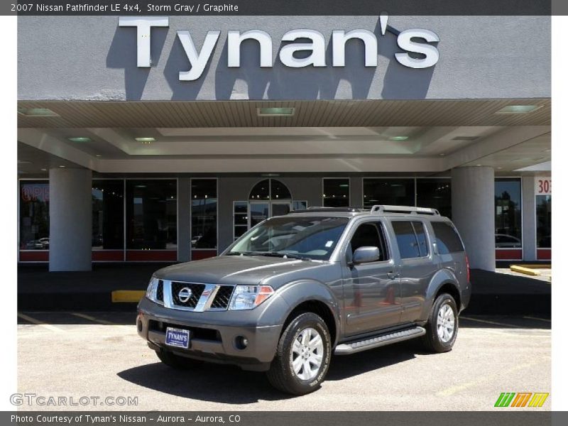 Storm Gray / Graphite 2007 Nissan Pathfinder LE 4x4