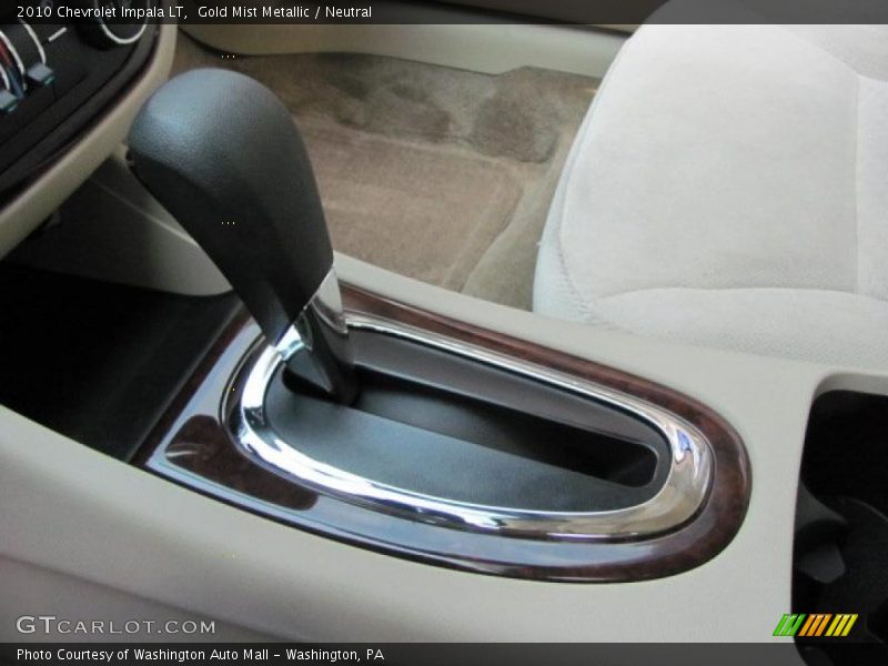 Gold Mist Metallic / Neutral 2010 Chevrolet Impala LT