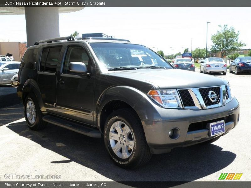 Storm Gray / Graphite 2007 Nissan Pathfinder LE 4x4