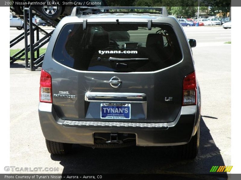 Storm Gray / Graphite 2007 Nissan Pathfinder LE 4x4