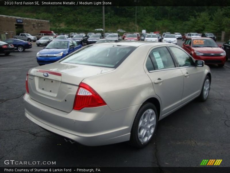 Smokestone Metallic / Medium Light Stone 2010 Ford Fusion SE