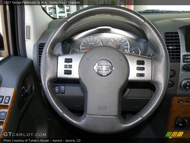 Storm Gray / Graphite 2007 Nissan Pathfinder LE 4x4