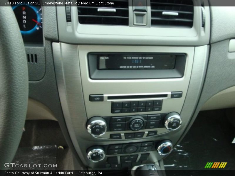 Smokestone Metallic / Medium Light Stone 2010 Ford Fusion SE