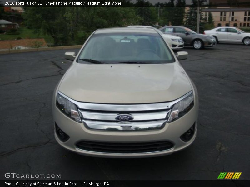 Smokestone Metallic / Medium Light Stone 2010 Ford Fusion SE