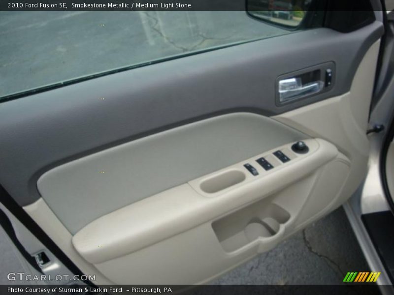 Smokestone Metallic / Medium Light Stone 2010 Ford Fusion SE