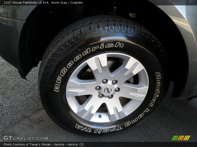 Storm Gray / Graphite 2007 Nissan Pathfinder LE 4x4