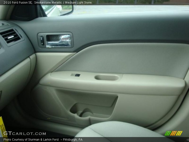 Smokestone Metallic / Medium Light Stone 2010 Ford Fusion SE