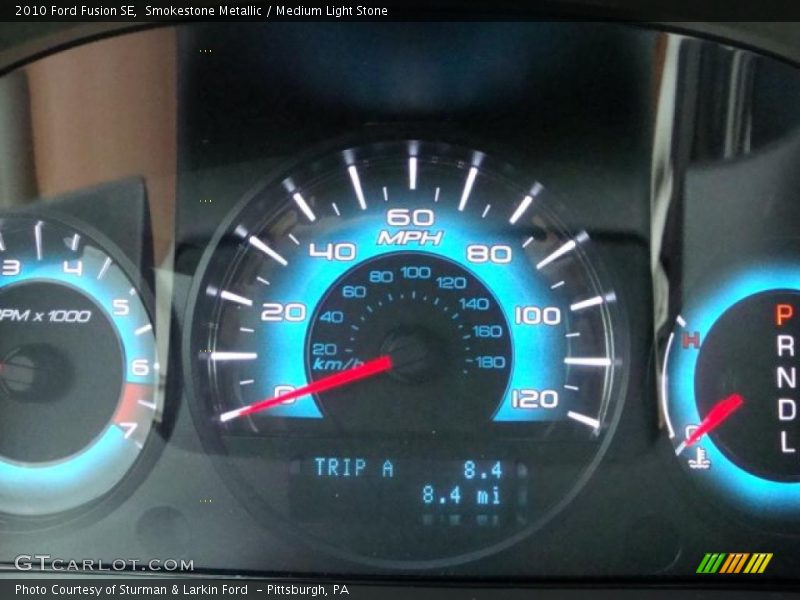 Smokestone Metallic / Medium Light Stone 2010 Ford Fusion SE