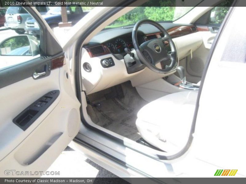 Gold Mist Metallic / Neutral 2010 Chevrolet Impala LT