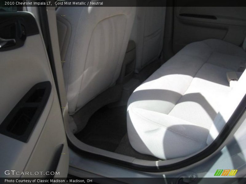 Gold Mist Metallic / Neutral 2010 Chevrolet Impala LT