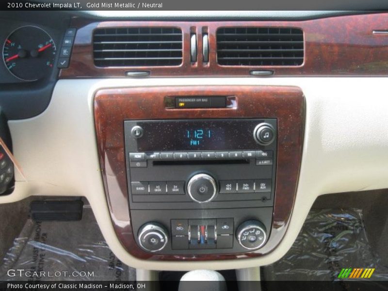 Gold Mist Metallic / Neutral 2010 Chevrolet Impala LT