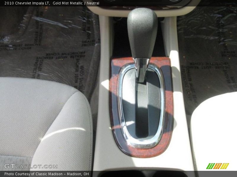 Gold Mist Metallic / Neutral 2010 Chevrolet Impala LT