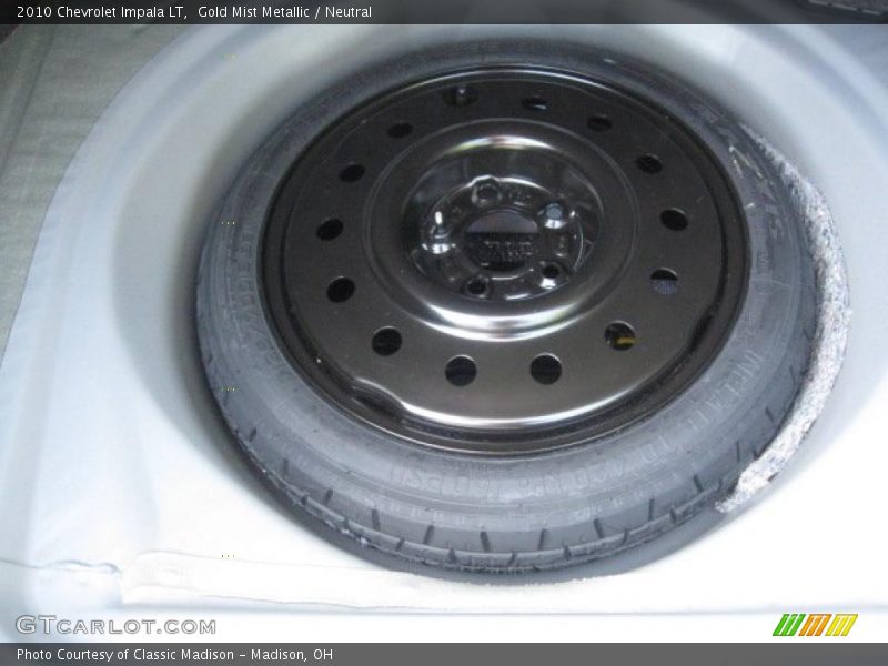 Gold Mist Metallic / Neutral 2010 Chevrolet Impala LT