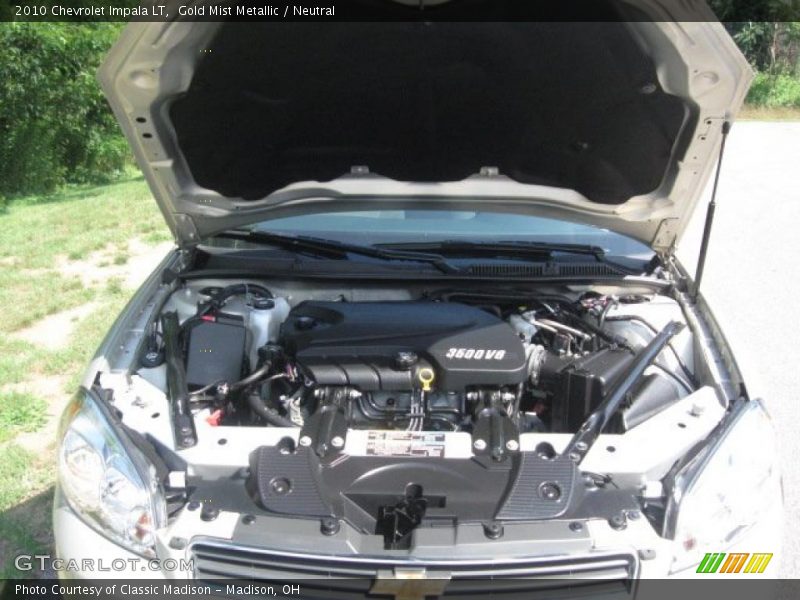 Gold Mist Metallic / Neutral 2010 Chevrolet Impala LT