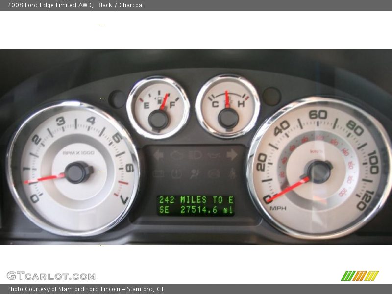 Black / Charcoal 2008 Ford Edge Limited AWD
