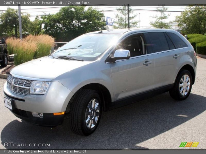 Pewter Metallic / Charcoal Black 2007 Lincoln MKX AWD