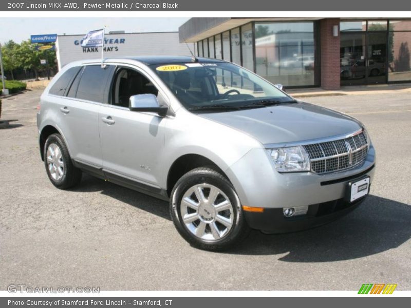 Pewter Metallic / Charcoal Black 2007 Lincoln MKX AWD