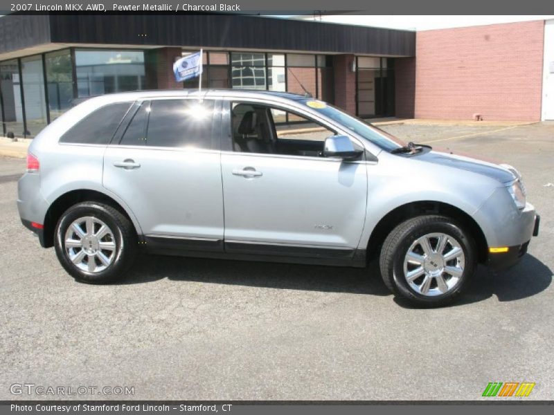 Pewter Metallic / Charcoal Black 2007 Lincoln MKX AWD