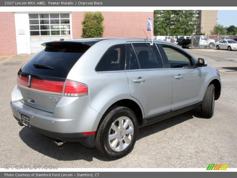 Pewter Metallic / Charcoal Black 2007 Lincoln MKX AWD