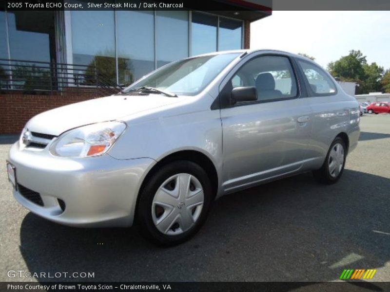 Silver Streak Mica / Dark Charcoal 2005 Toyota ECHO Coupe
