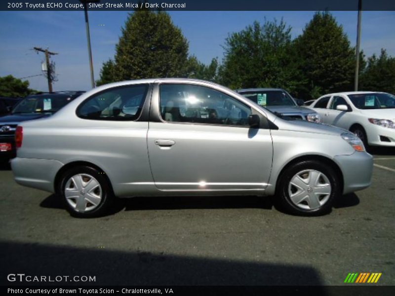 Silver Streak Mica / Dark Charcoal 2005 Toyota ECHO Coupe