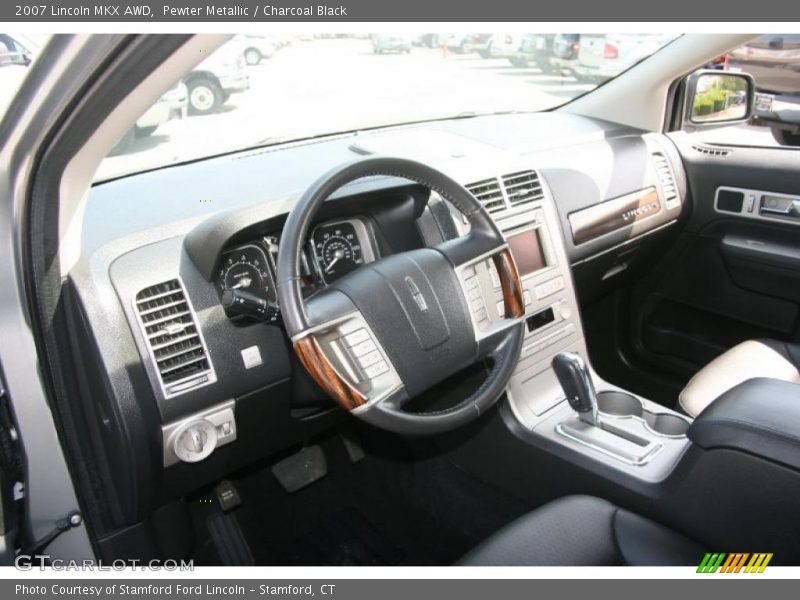 Pewter Metallic / Charcoal Black 2007 Lincoln MKX AWD