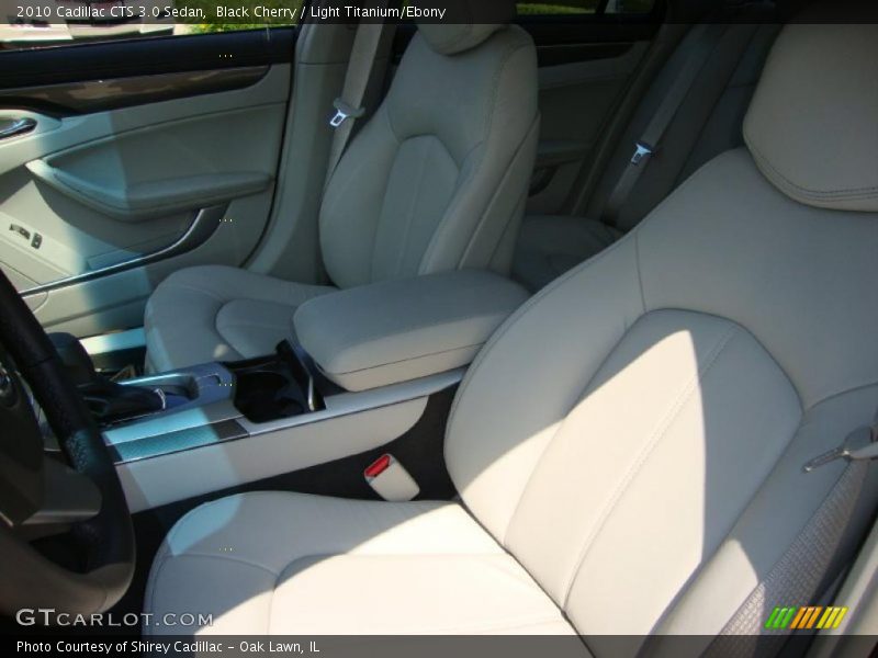 Black Cherry / Light Titanium/Ebony 2010 Cadillac CTS 3.0 Sedan