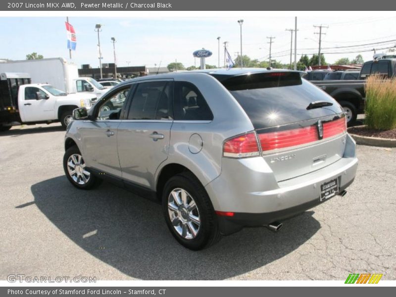 Pewter Metallic / Charcoal Black 2007 Lincoln MKX AWD