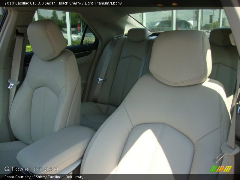 Black Cherry / Light Titanium/Ebony 2010 Cadillac CTS 3.0 Sedan