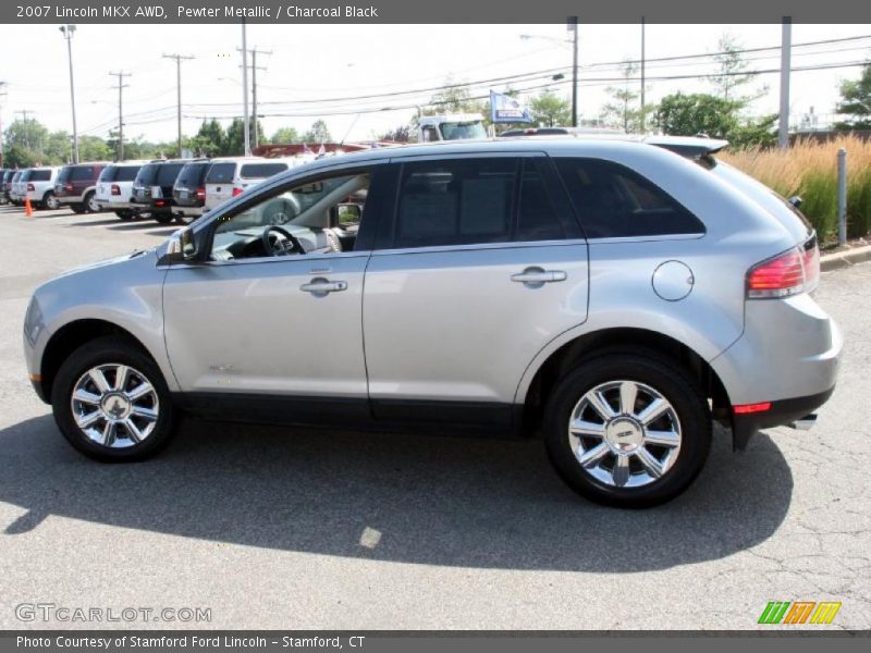 Pewter Metallic / Charcoal Black 2007 Lincoln MKX AWD