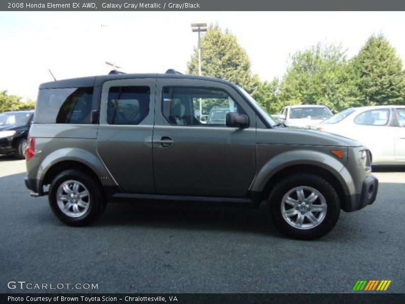 Galaxy Gray Metallic / Gray/Black 2008 Honda Element EX AWD