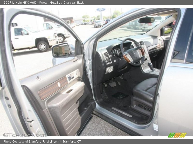 Pewter Metallic / Charcoal Black 2007 Lincoln MKX AWD