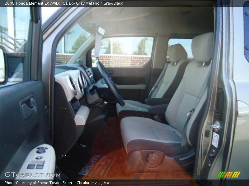 Galaxy Gray Metallic / Gray/Black 2008 Honda Element EX AWD