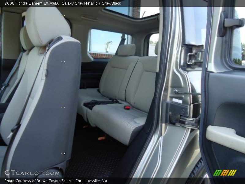 Galaxy Gray Metallic / Gray/Black 2008 Honda Element EX AWD