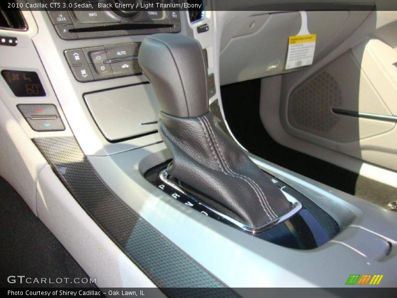 Black Cherry / Light Titanium/Ebony 2010 Cadillac CTS 3.0 Sedan