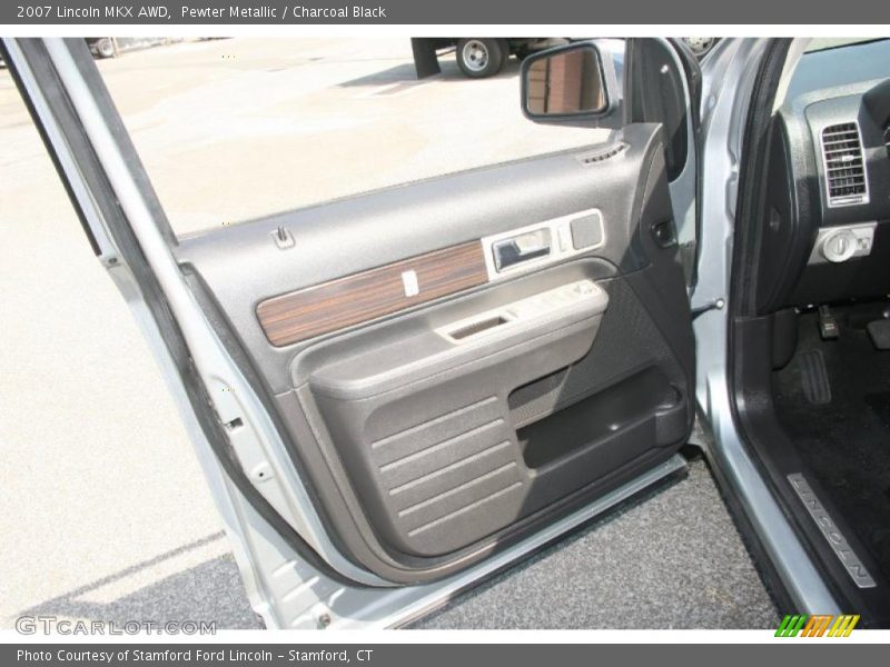 Pewter Metallic / Charcoal Black 2007 Lincoln MKX AWD