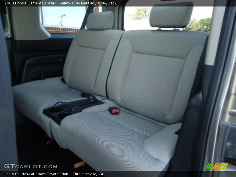 Galaxy Gray Metallic / Gray/Black 2008 Honda Element EX AWD