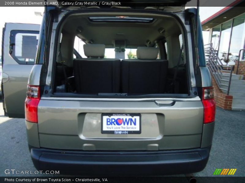 Galaxy Gray Metallic / Gray/Black 2008 Honda Element EX AWD