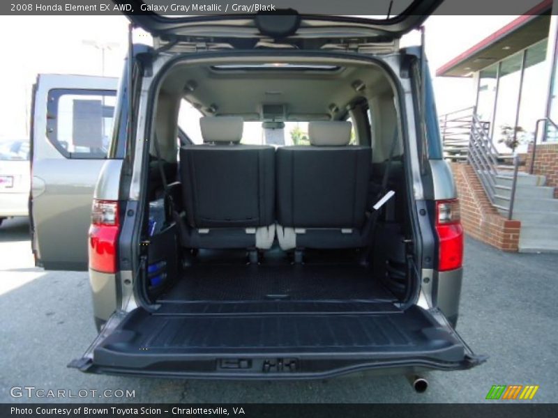 Galaxy Gray Metallic / Gray/Black 2008 Honda Element EX AWD