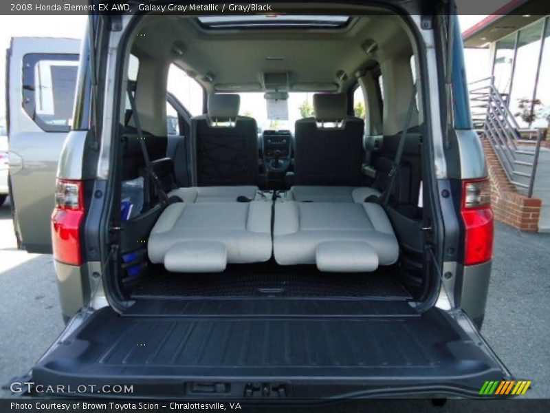 Galaxy Gray Metallic / Gray/Black 2008 Honda Element EX AWD
